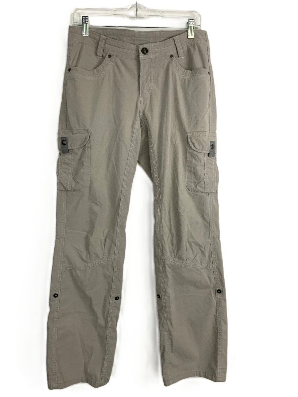 KÜHL Splash Roll-Up Pants Mid-Rise Tan Pants Sz 4